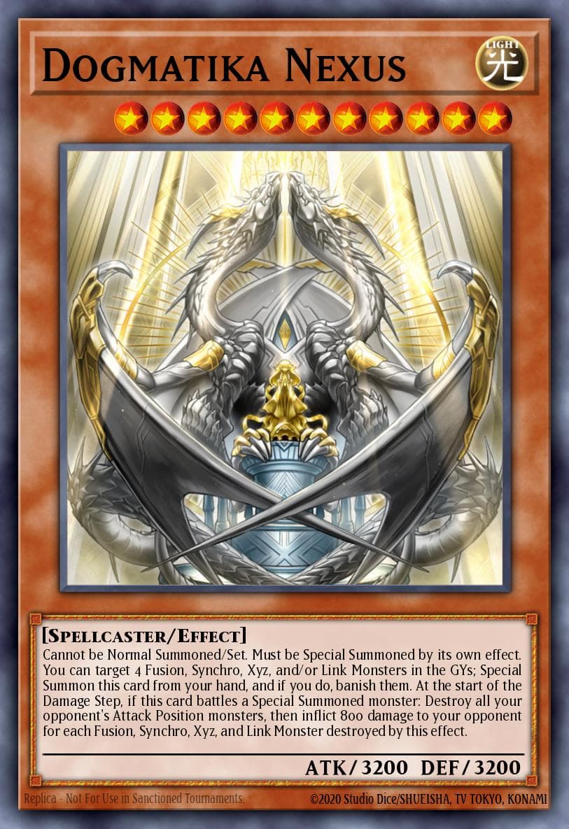 Dogmatika Nexus — Rise of the Duelist Yu-Gi-Oh! card by Studio Dice/SHUEISHA, TV TOKYO, KONAMI