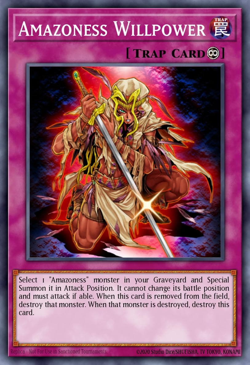 Amazoness Willpower — Duelist Revolution
