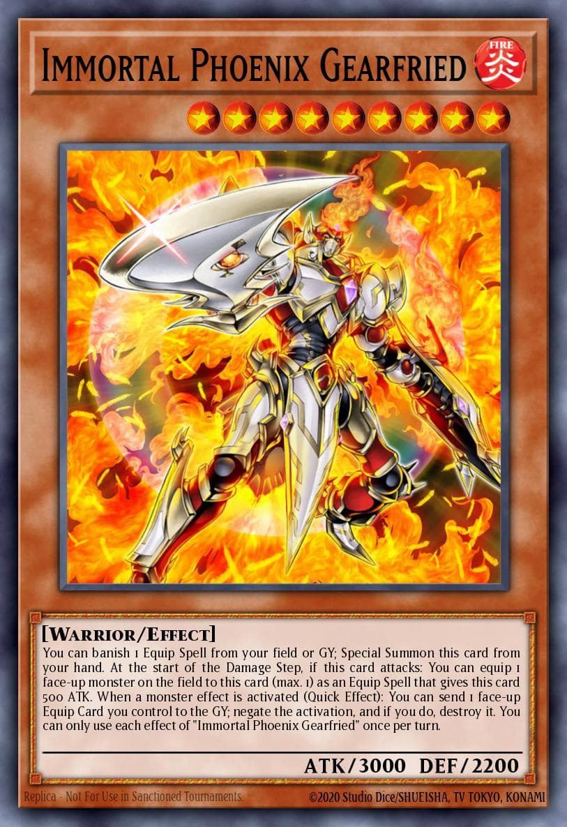 Immortal Phoenix Gearfried — Toon Chaos