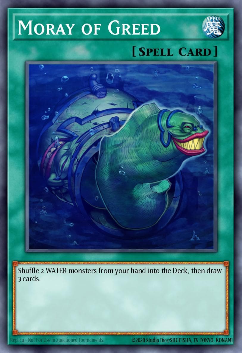 Moray of Greed — Yu-Gi-Oh! card