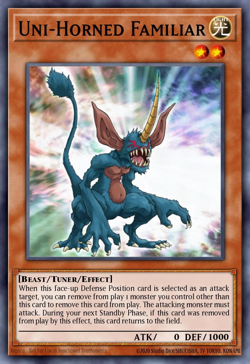Uni-Horned Familiar — Duelist Revolution
