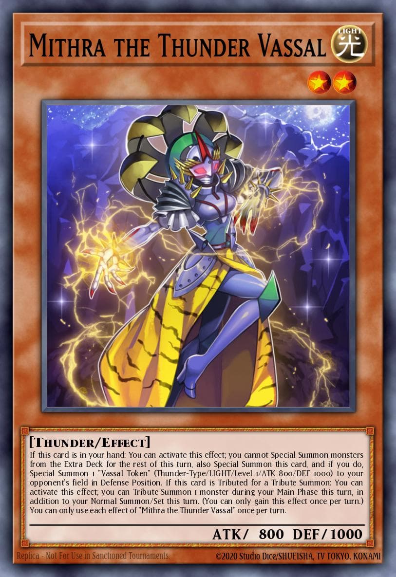 Mithra the Thunder Vassal — Structure Deck: Emperor of Darkness