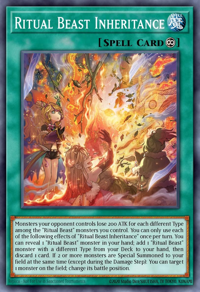 Ritual Beast Inheritance — Battles of Legend: Terminal Revenge