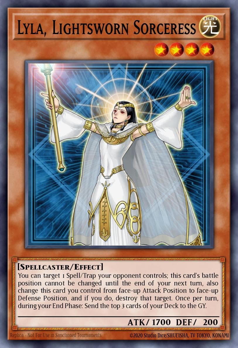Lyla, Lightsworn Sorceress — Yu-Gi-Oh! card