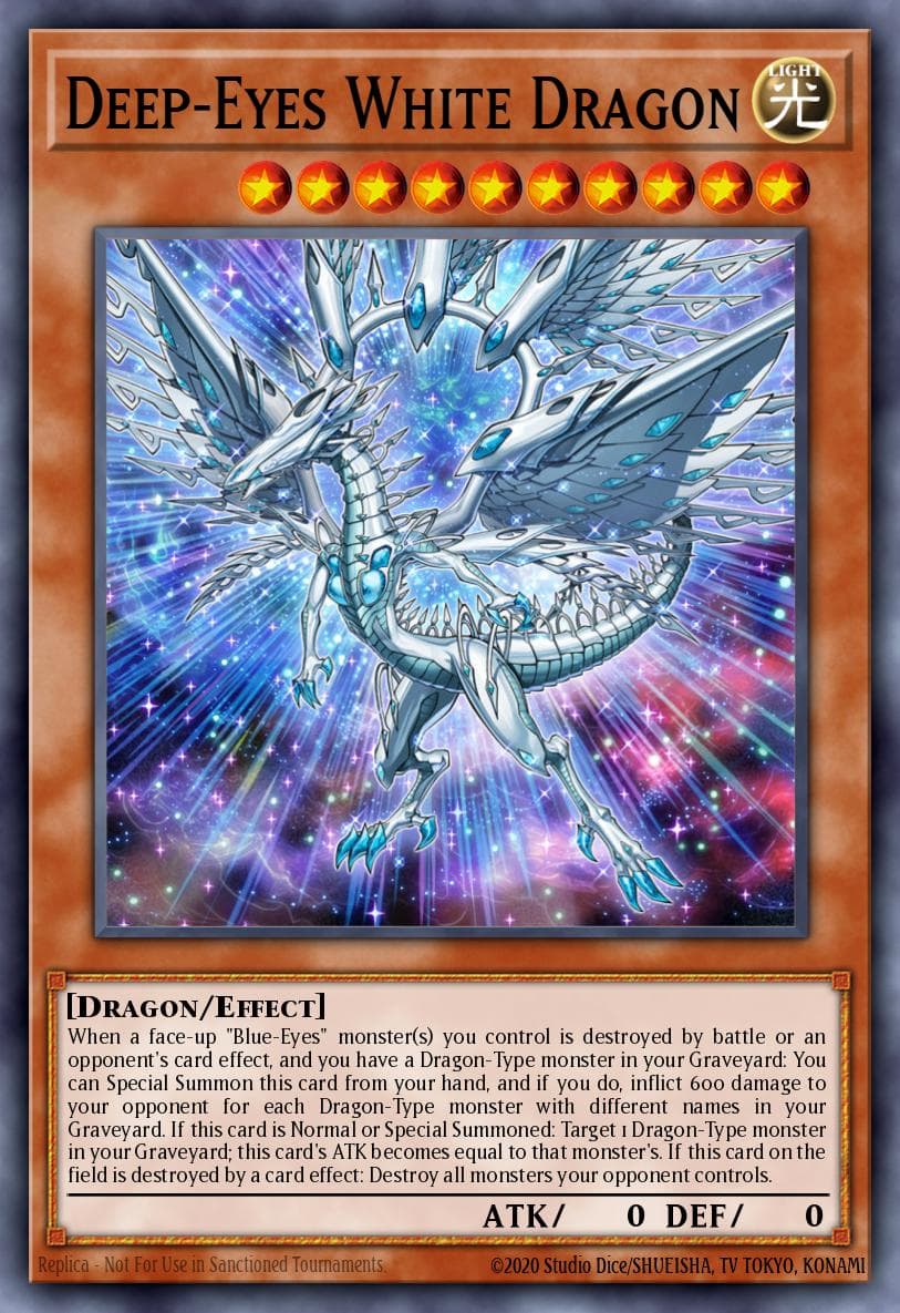 Deep-Eyes White Dragon — The Dark Side of Dimensions Movie Pack: Secret Edition