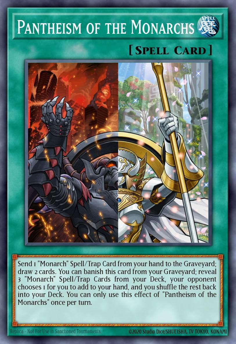 Pantheism of the Monarchs — Yu-Gi-Oh! card