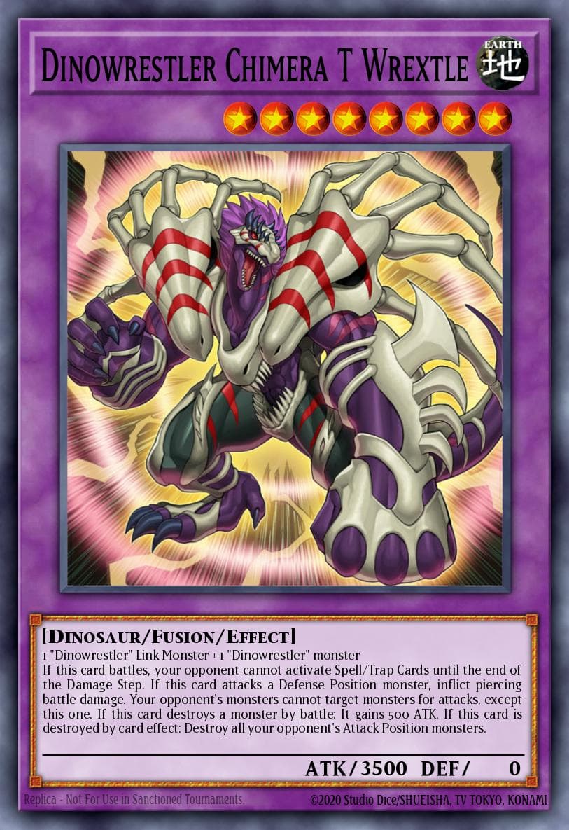 Dinowrestler Chimera T Wrextle — 2020 Tin of Lost Memories Mega Pack