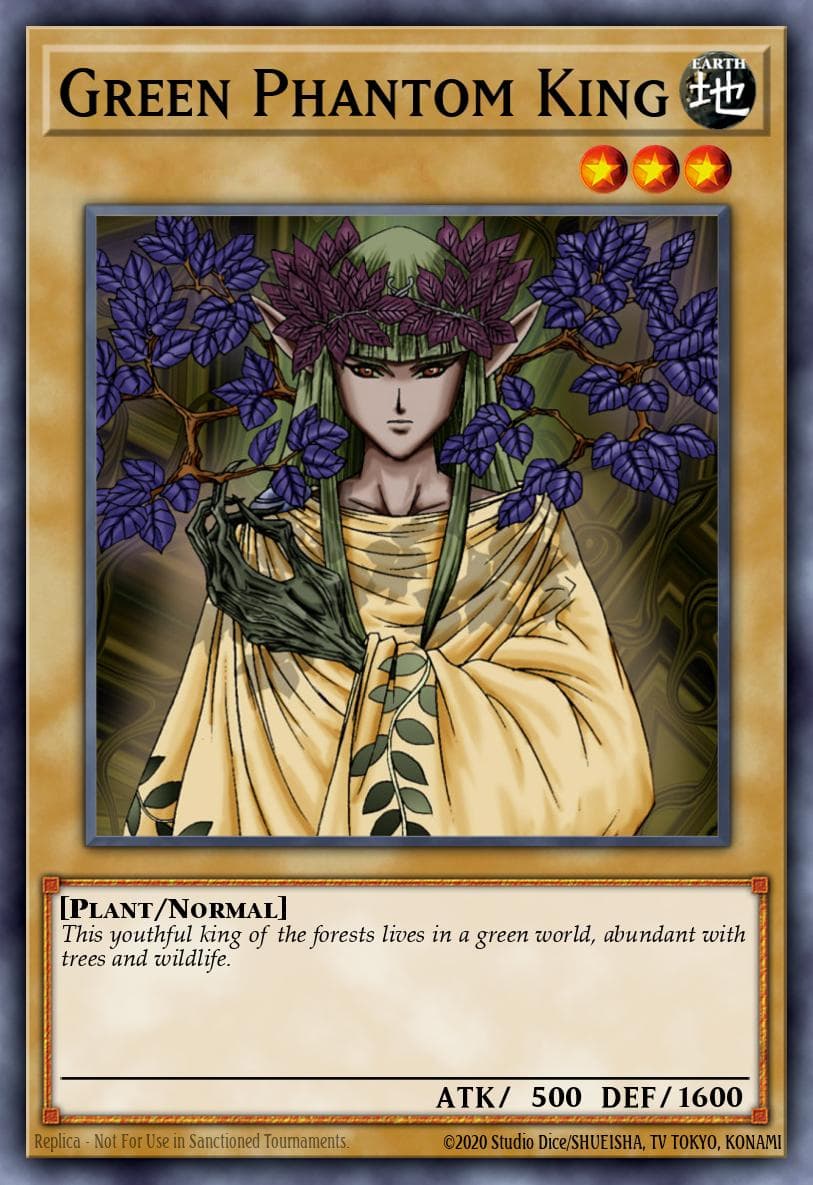 Green Phantom King — Legend of Blue Eyes White Dragon