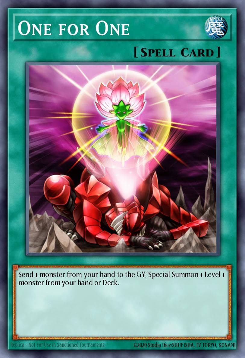 One for One — Yu-Gi-Oh! card