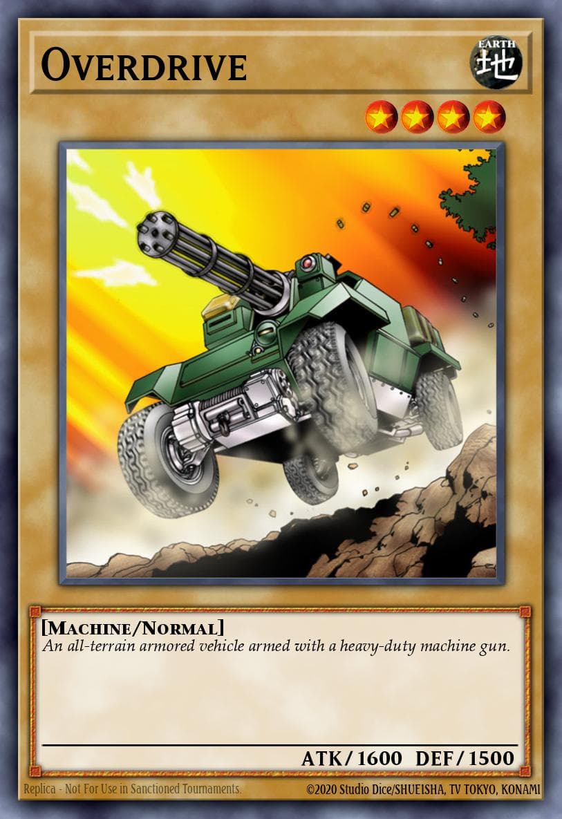 Overdrive — Demo Deck 2015 Yu-Gi-Oh! card by KAZUKI TAKAHASHI
