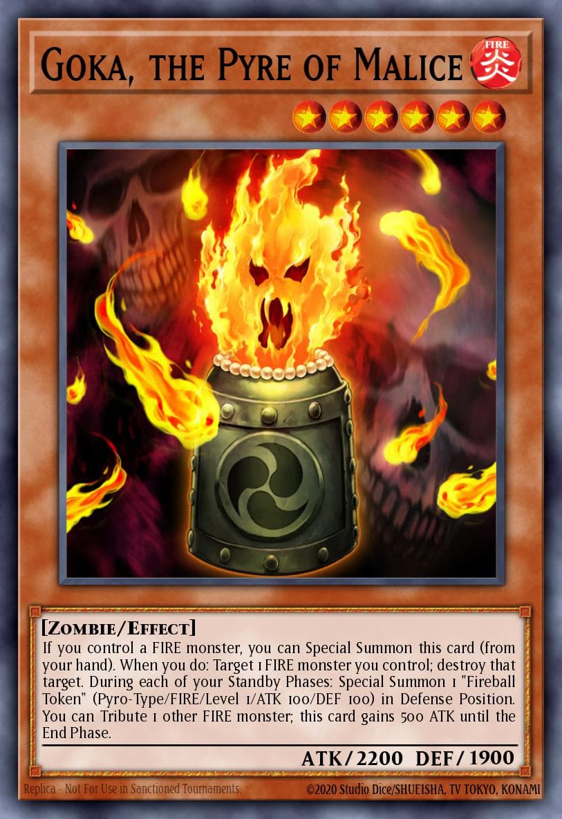 Goka, the Pyre of Malice — Yu-Gi-Oh! card