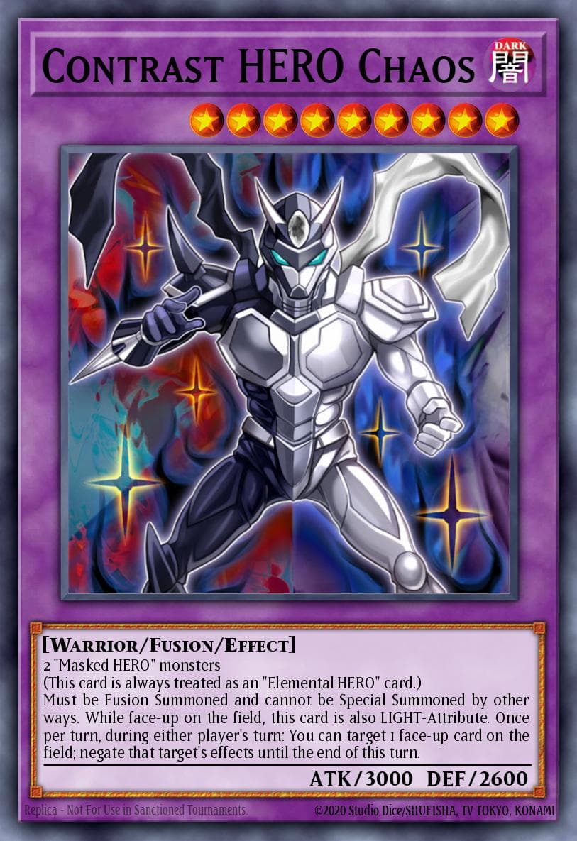 Contrast HERO Chaos — Yu-Gi-Oh! card