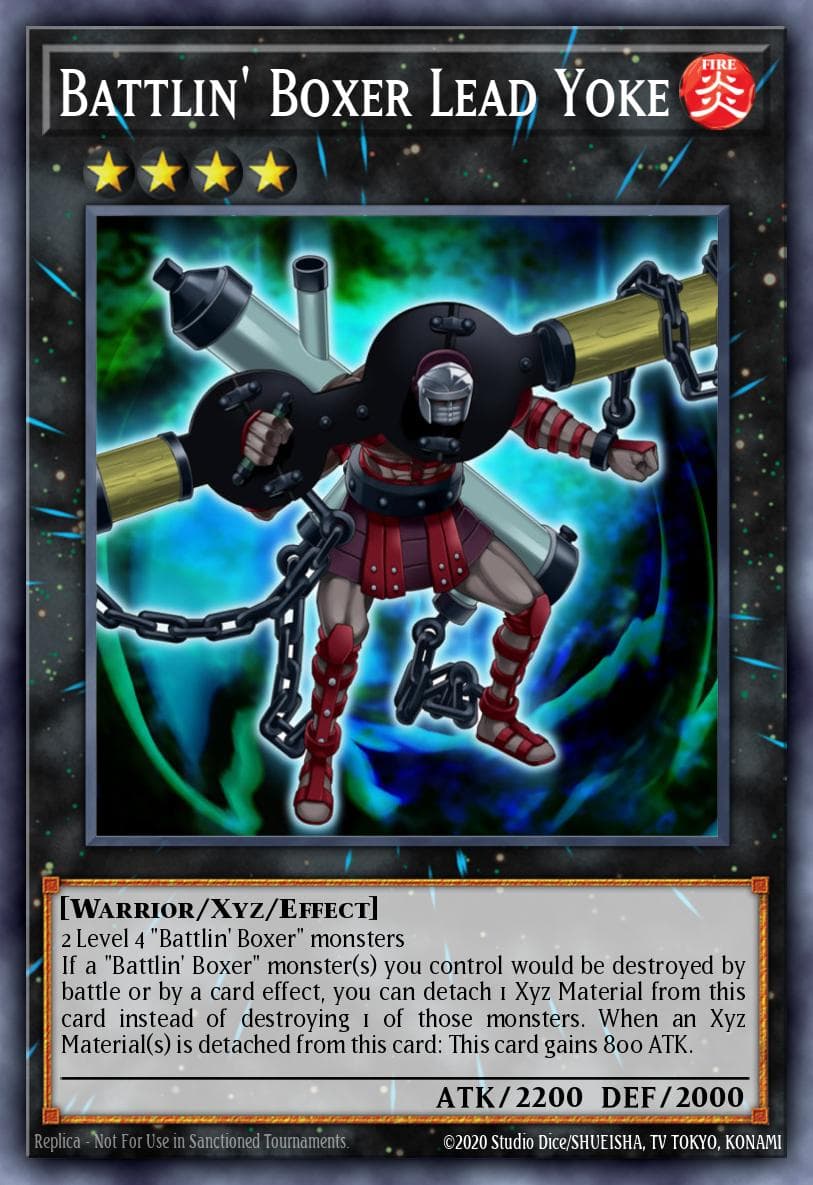 Battlin' Boxer Lead Yoke — Lord of the Tachyon Galaxy