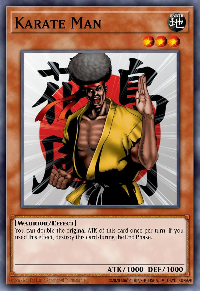 Karate Man — Starter Deck: Joey Yu-Gi-Oh! card by KAZUKI TAKAHASHI