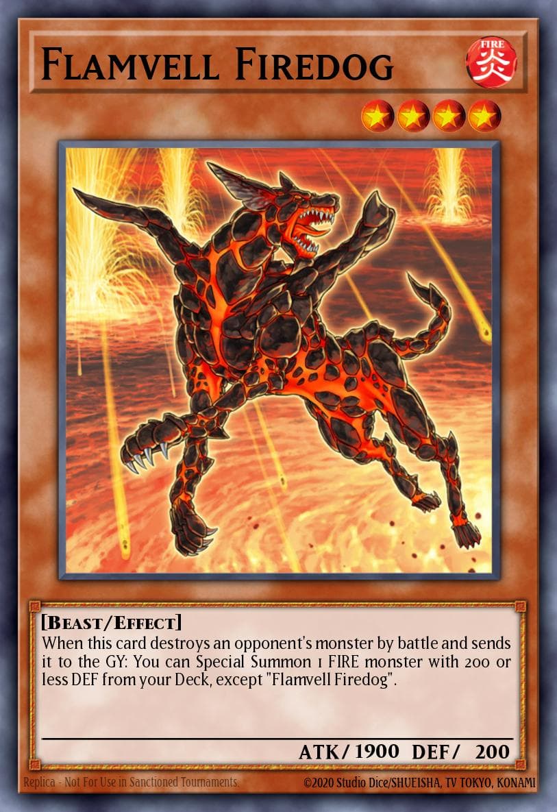 Flamvell Firedog — Ancient Prophecy