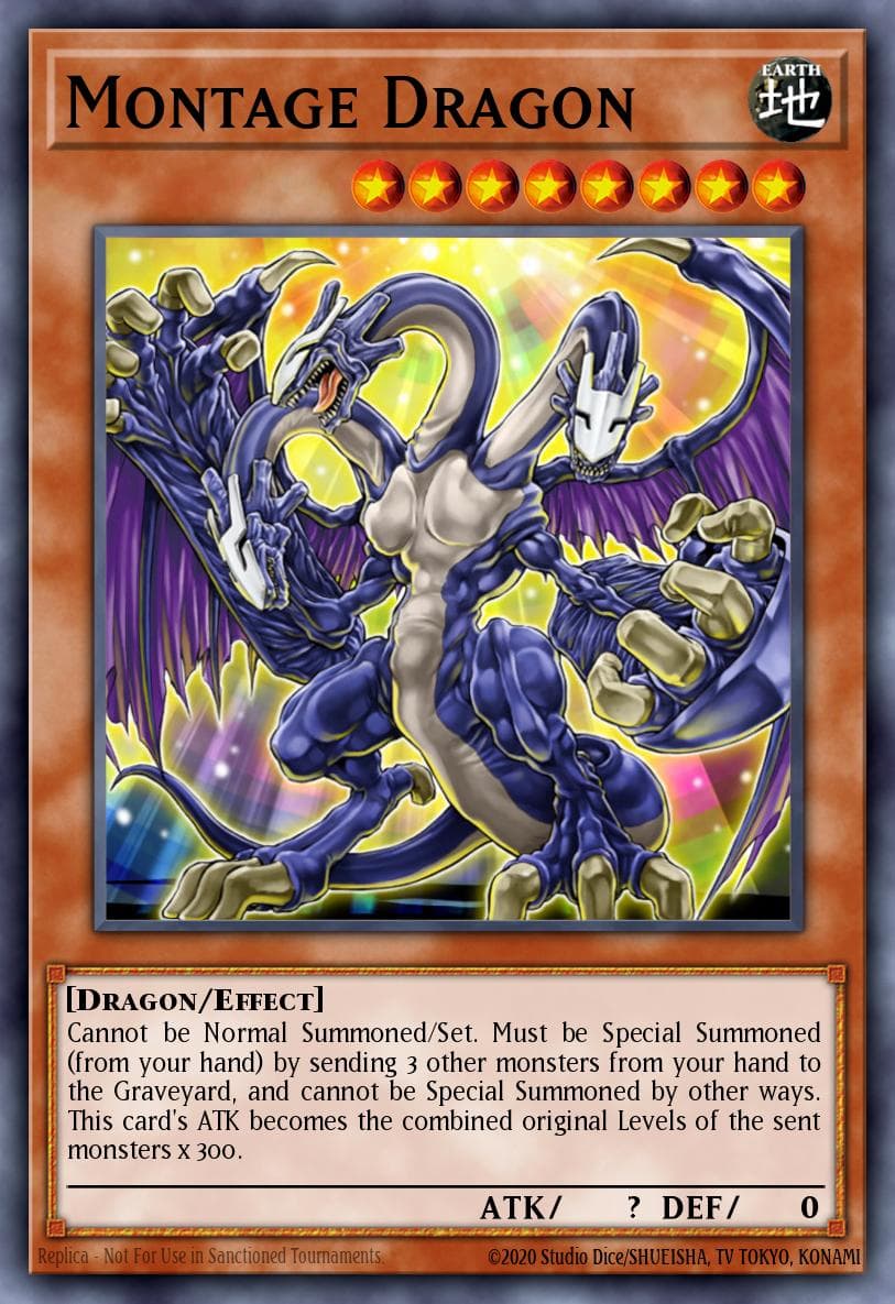 Montage Dragon — Yu-Gi-Oh! card