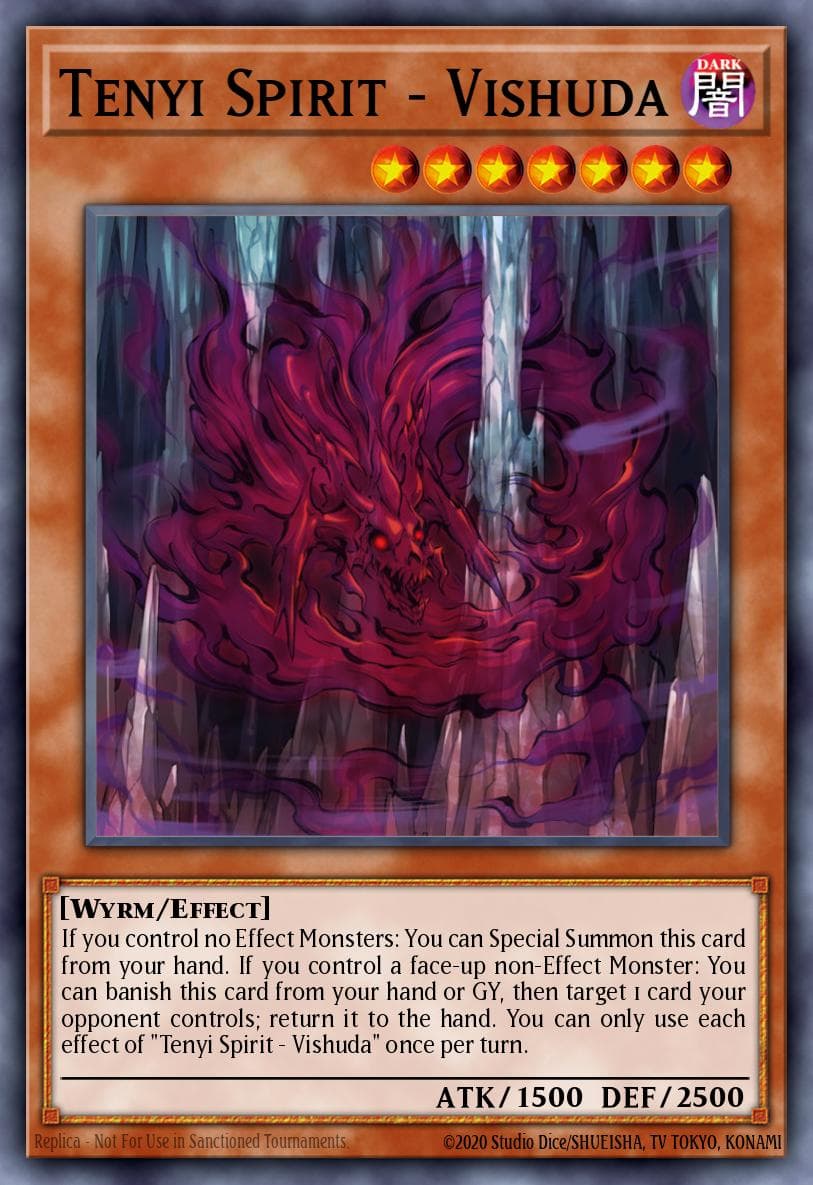 Tenyi Spirit - Vishuda — Yu-Gi-Oh! card