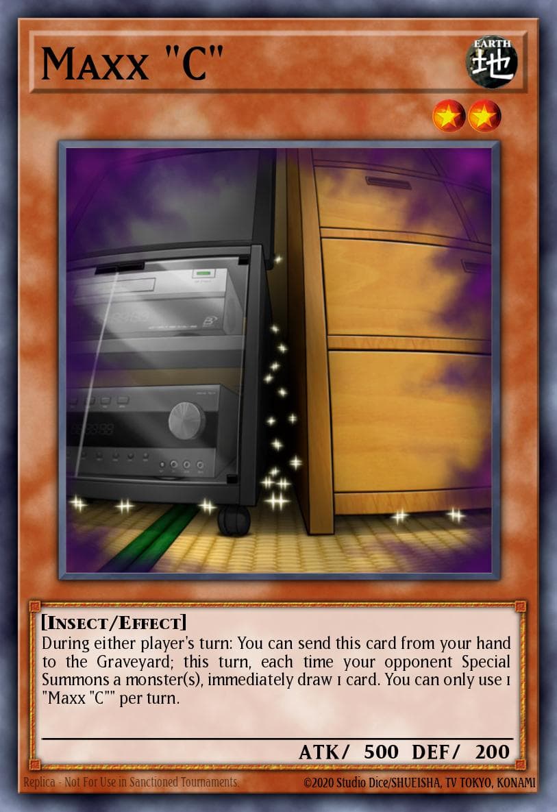 Maxx "C" — Yu-Gi-Oh! card