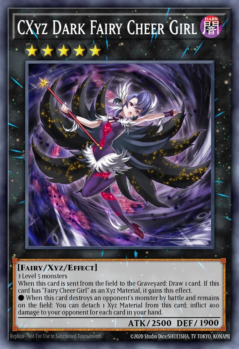CXyz Dark Fairy Cheer Girl — Lord of the Tachyon Galaxy