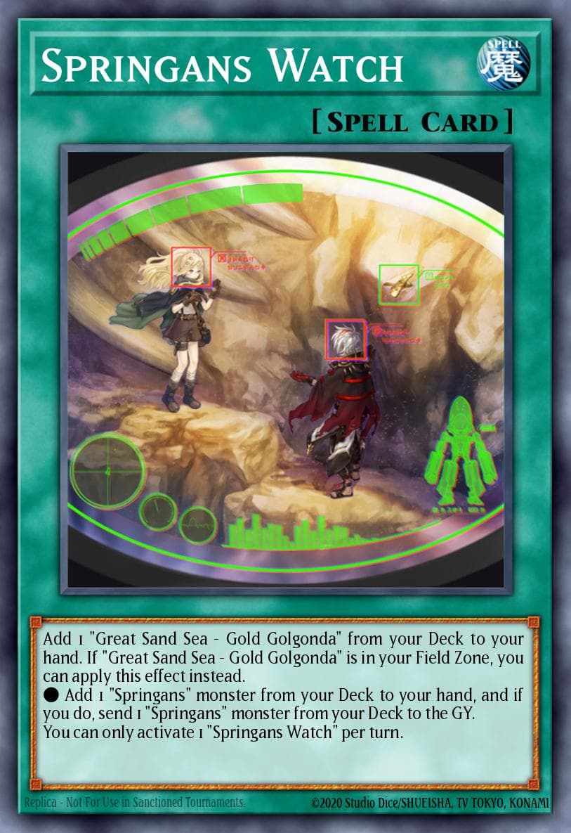 Springans Watch — Blazing Vortex