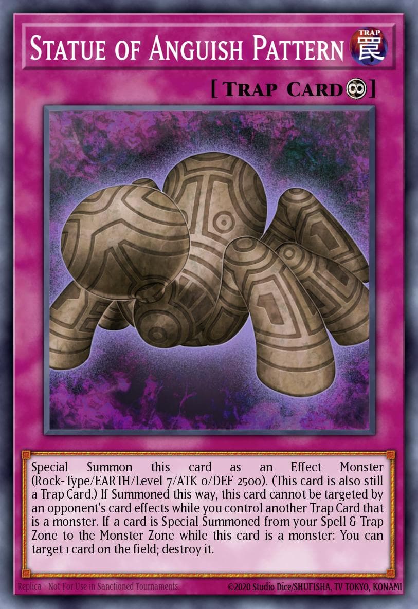 Statue of Anguish Pattern — 2016 Mega-Tin Mega Pack