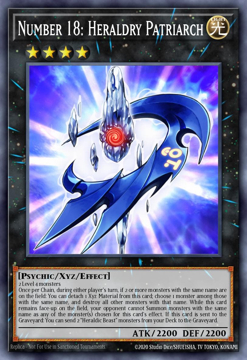 Number 18: Heraldry Patriarch — World Superstars