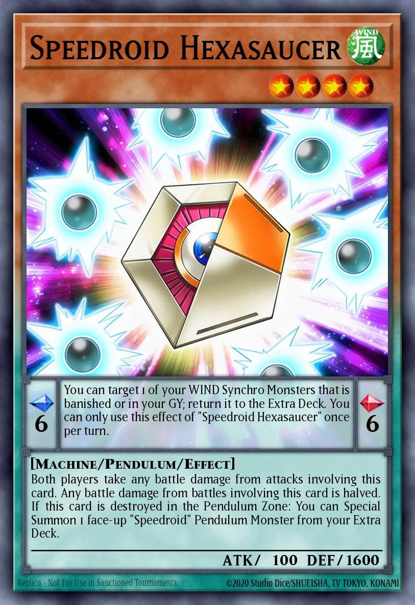 Speedroid Hexasaucer — Duel Overload