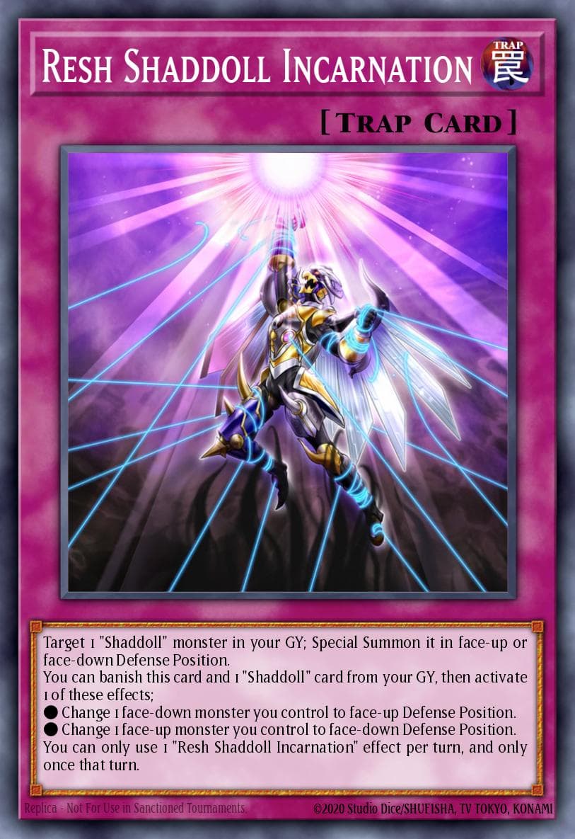 Resh Shaddoll Incarnation — Yu-Gi-Oh! card