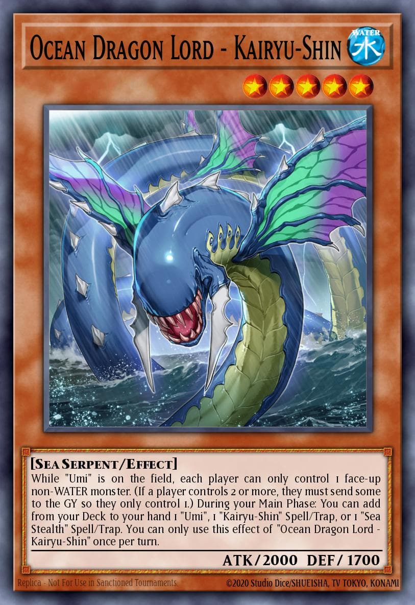 Ocean Dragon Lord - Kairyu-Shin — Legendary Duelists: Duels From the Deep