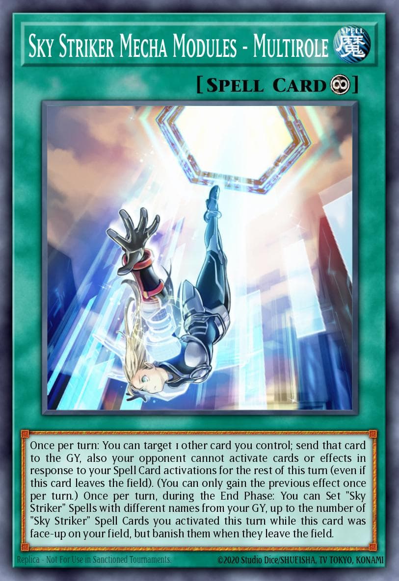 Sky Striker Mecha Modules - Multirole — Dark Saviors Yu-Gi-Oh! card by KAZUKI TAKAHASHI