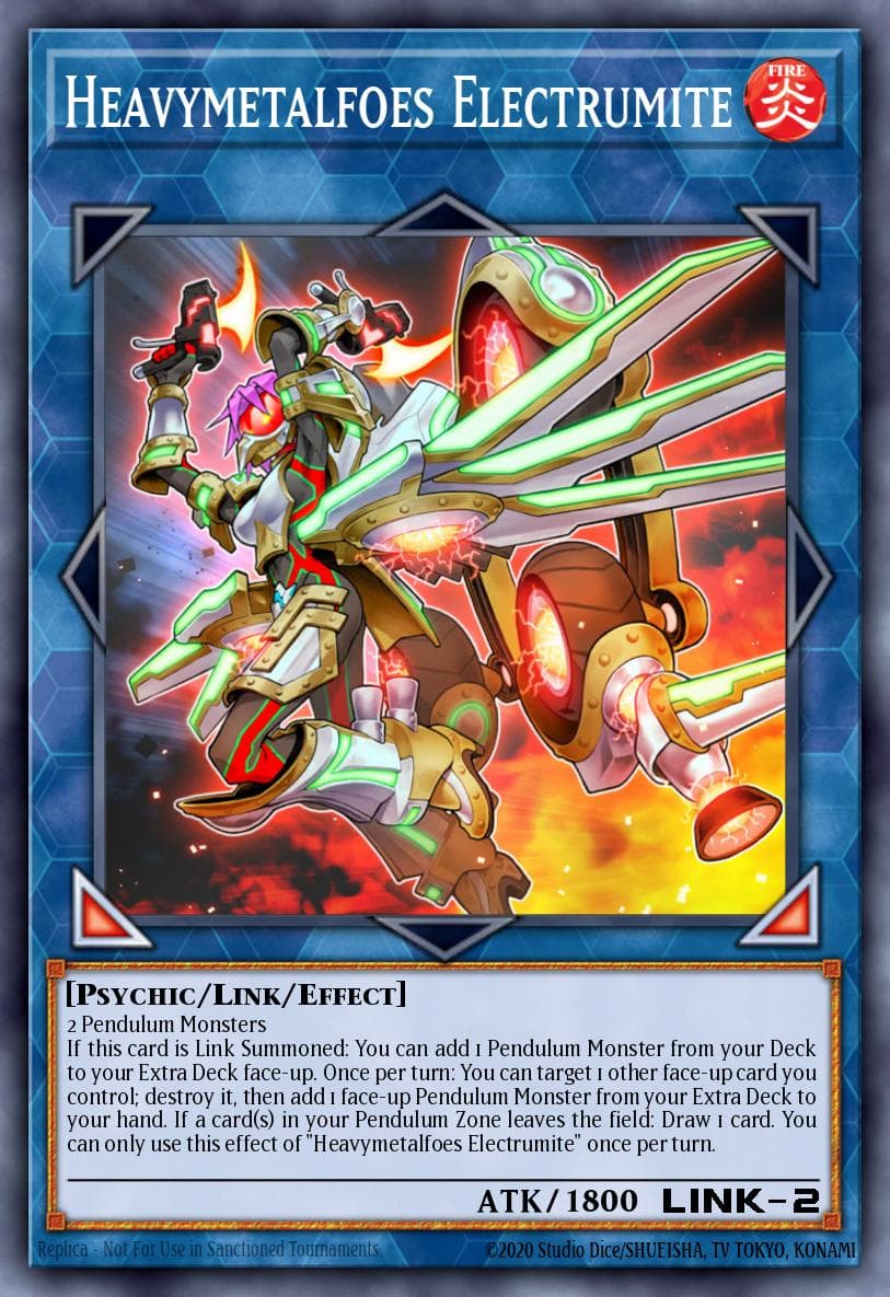 Heavymetalfoes Electrumite — Yu-Gi-Oh! card