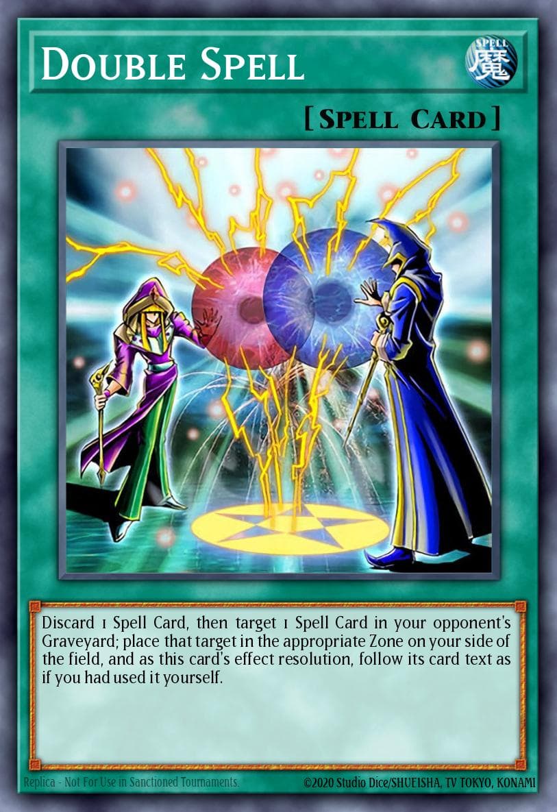 Double Spell — Yu-Gi-Oh! card