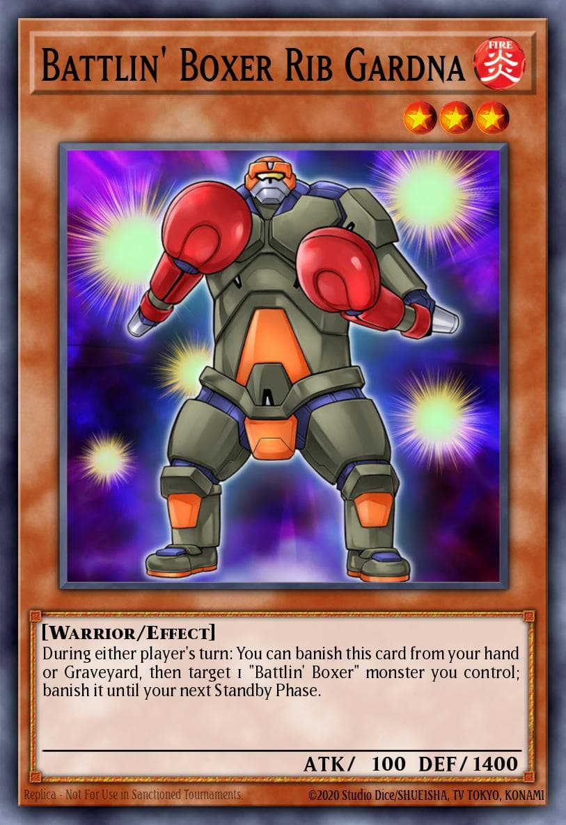 Battlin' Boxer Rib Gardna — 2014 Mega-Tin Mega Pack