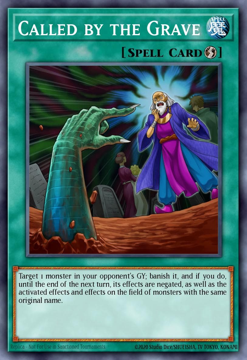 Called by the Grave — Yu-Gi-Oh! card