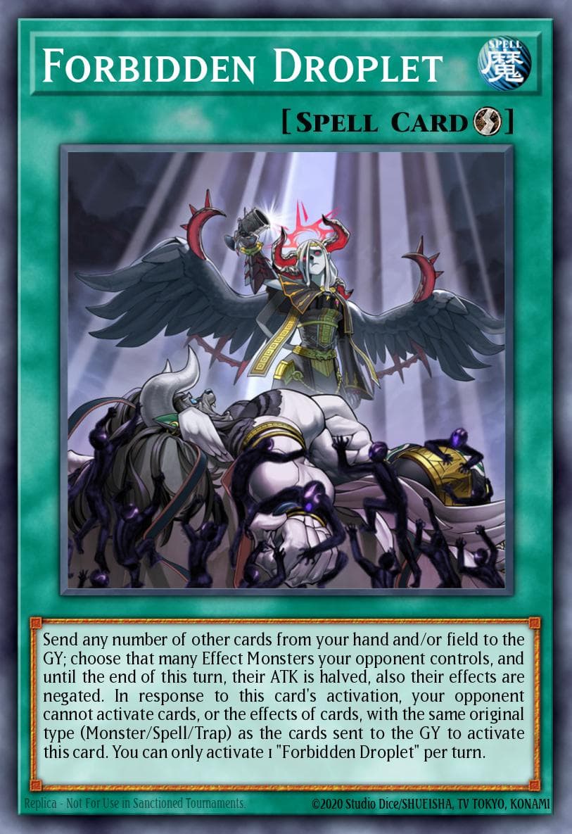 Forbidden Droplet — Legendary 5D's Decks