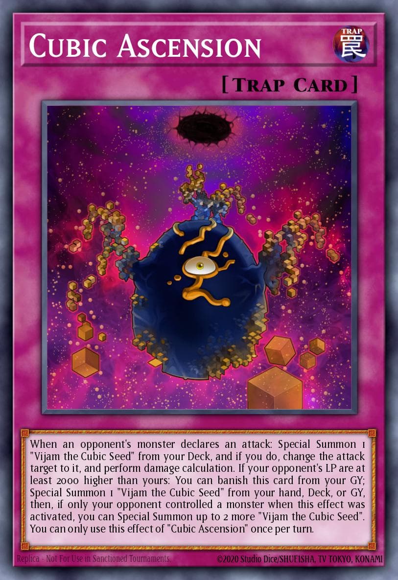Cubic Ascension — Duel Overload Yu-Gi-Oh! card by KAZUKI TAKAHASHI