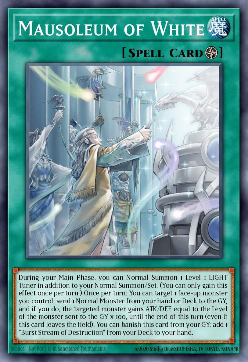 Mausoleum of White — Yu-Gi-Oh! card