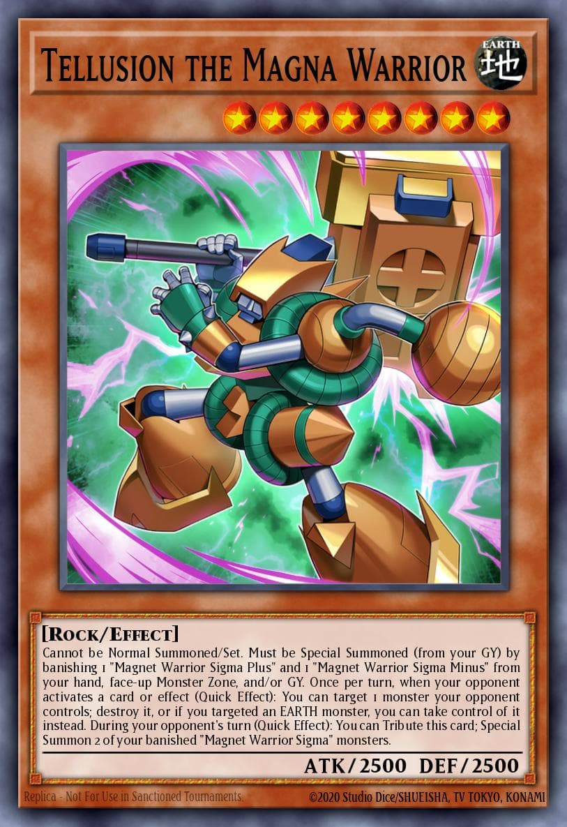Tellusion the Magna Warrior — Burst Protocol
