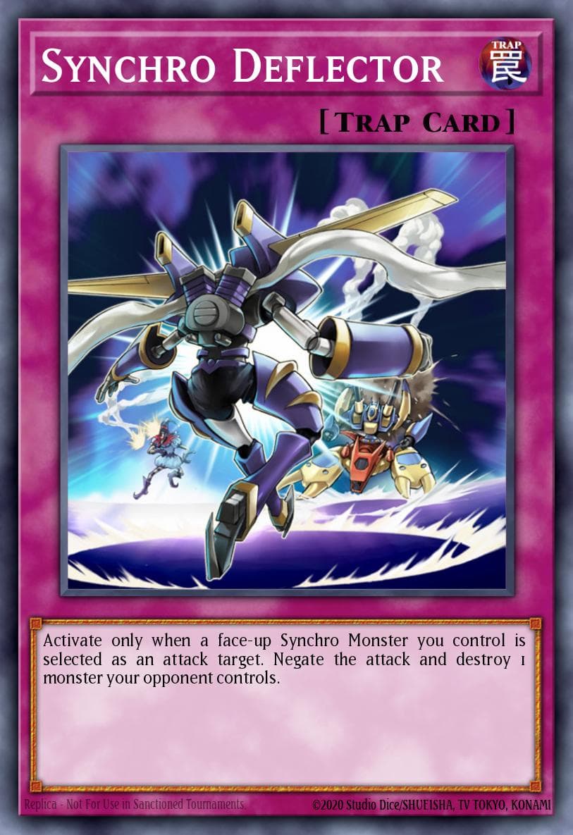 Synchro Deflector — The Duelist Genesis Yu-Gi-Oh! card by KAZUKI TAKAHASHI