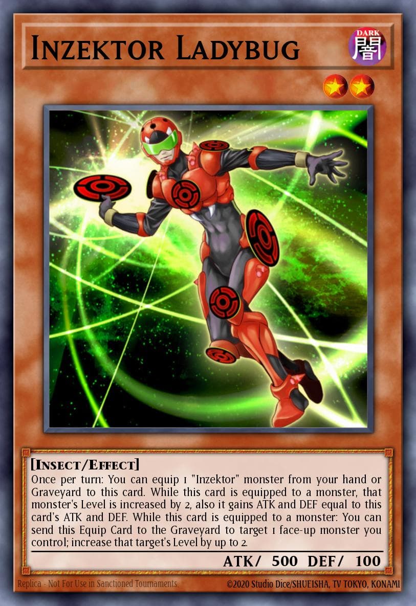 Inzektor Ladybug — Galactic Overlord Yu-Gi-Oh! card by KAZUKI TAKAHASHI