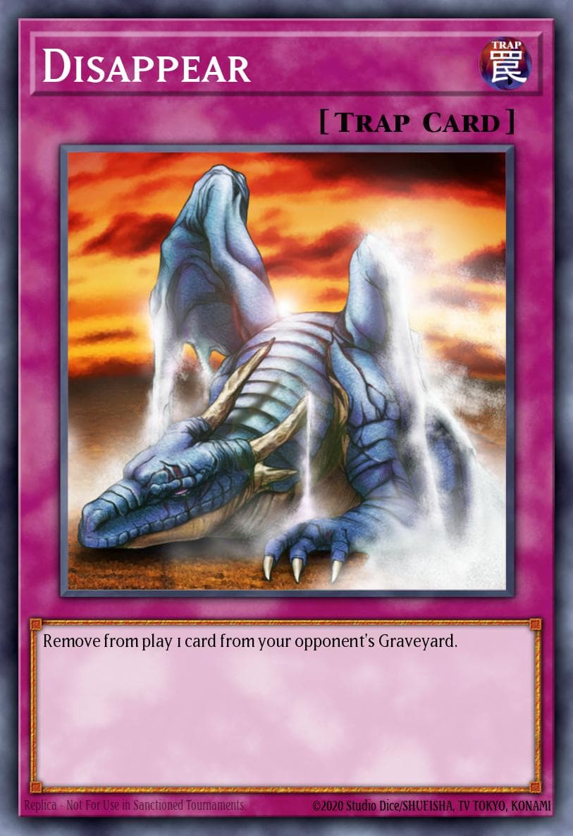 Disappear — Dark Beginning 2 Yu-Gi-Oh! card by KAZUKI TAKAHASHI