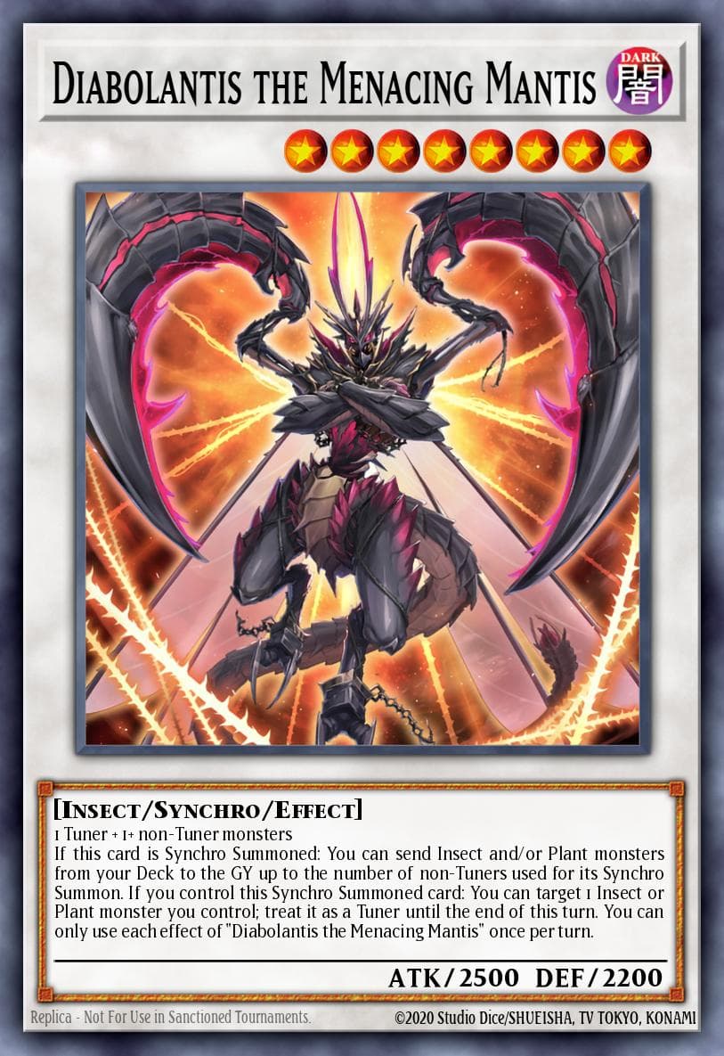 Diabolantis the Menacing Mantis — 25th Anniversary Tin: Dueling Mirrors