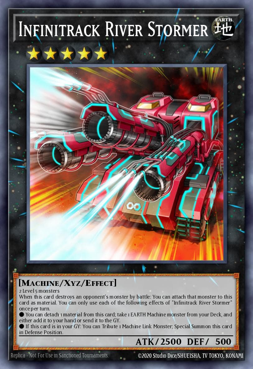 Infinitrack River Stormer — Yu-Gi-Oh! card