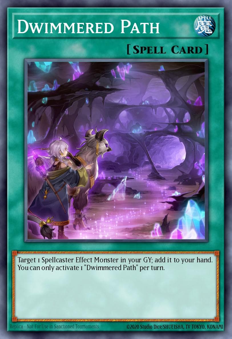 Dwimmered Path — Structure Deck: Order of the Spellcasters Yu-Gi-Oh! card by KAZUKI TAKAHASHI