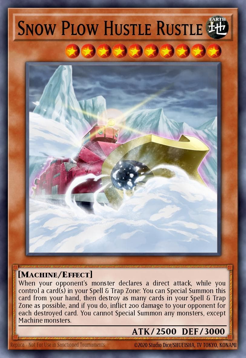 Snow Plow Hustle Rustle — Yu-Gi-Oh! ZEXAL World Duel Carnival Promos