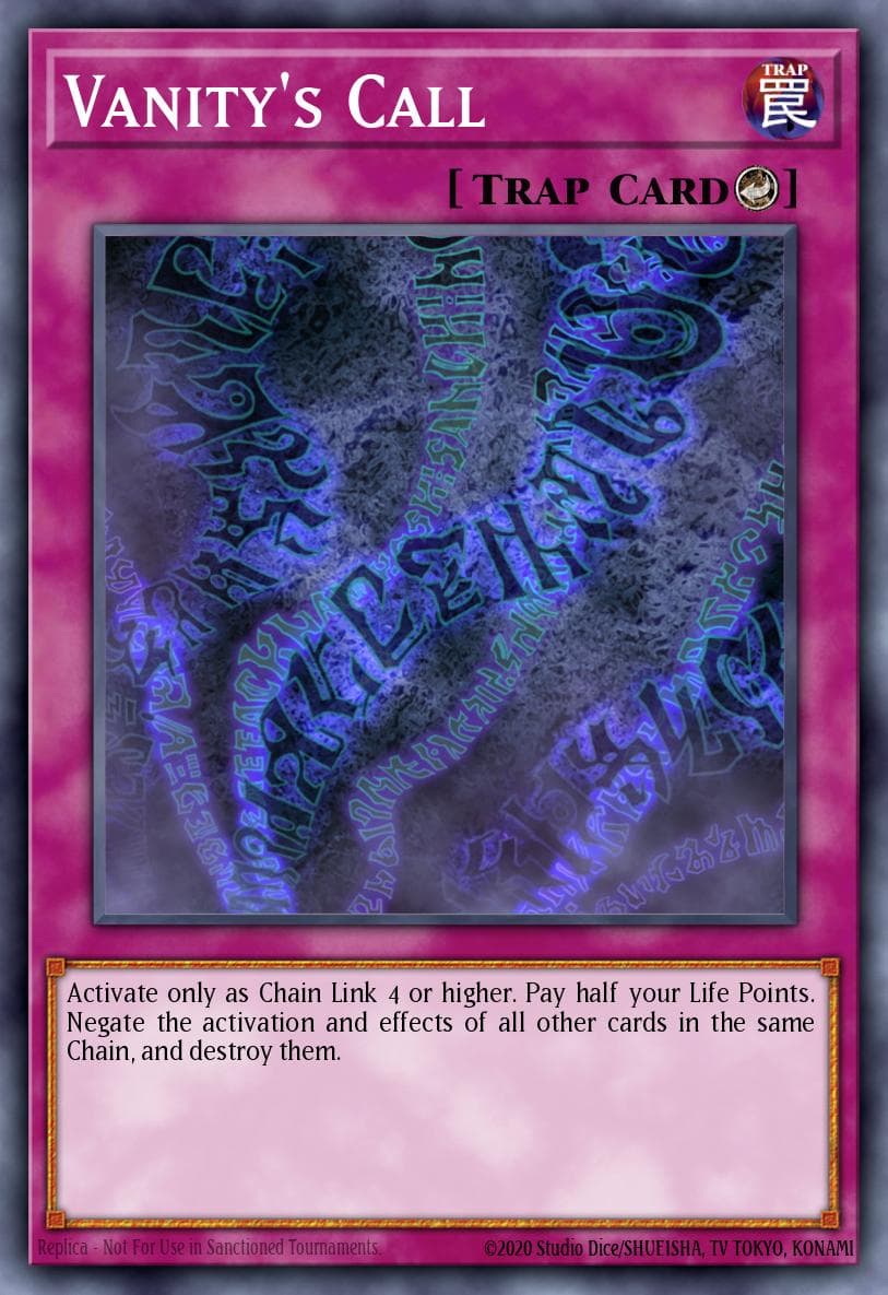 Vanity's Call — Cyberdark Impact