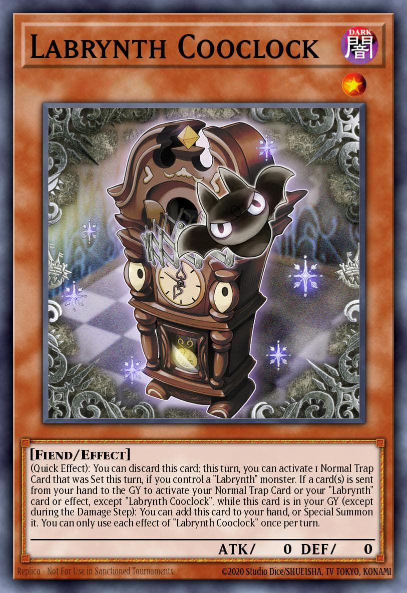 Labrynth Cooclock — OTS Tournament Pack 23 Yu-Gi-Oh! card by Studio Dice/SHUEISHA, TV TOKYO, KONAMI