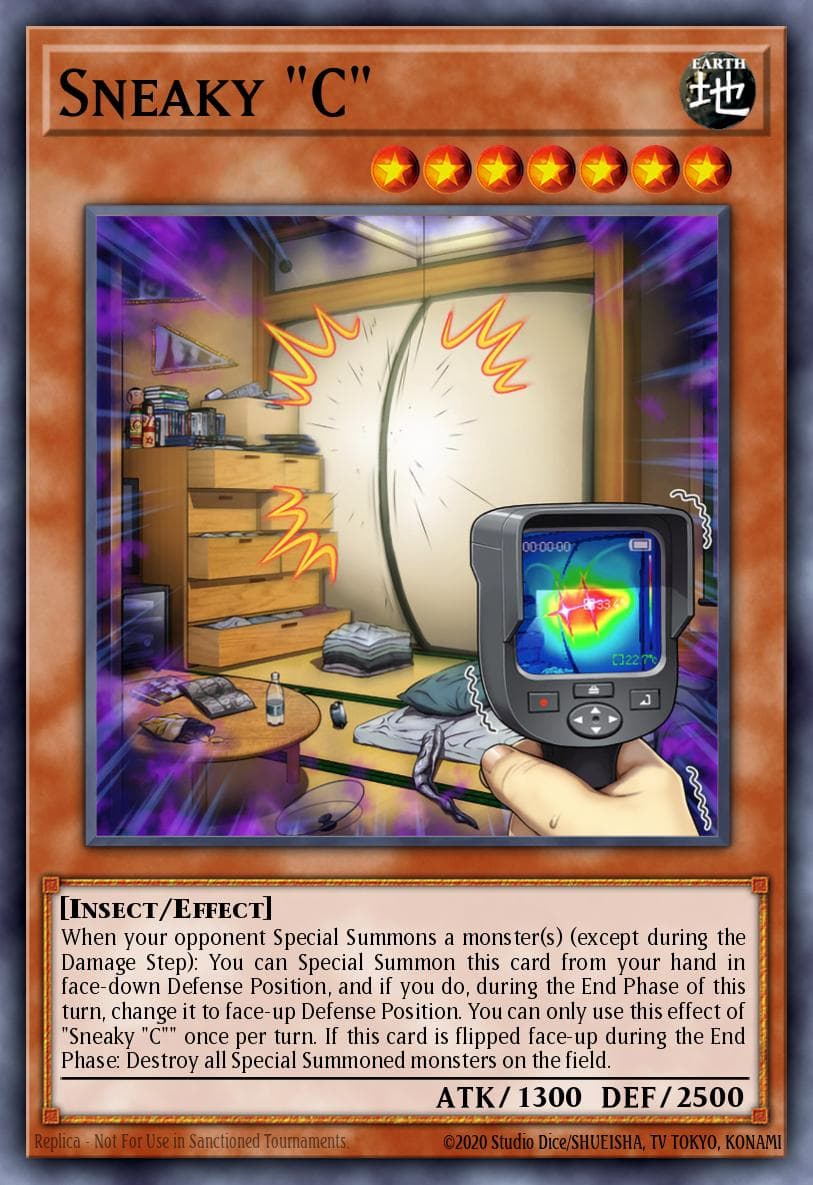 Sneaky "C" — Photon Hypernova Yu-Gi-Oh! card by Studio Dice/SHUEISHA, TV TOKYO, KONAMI