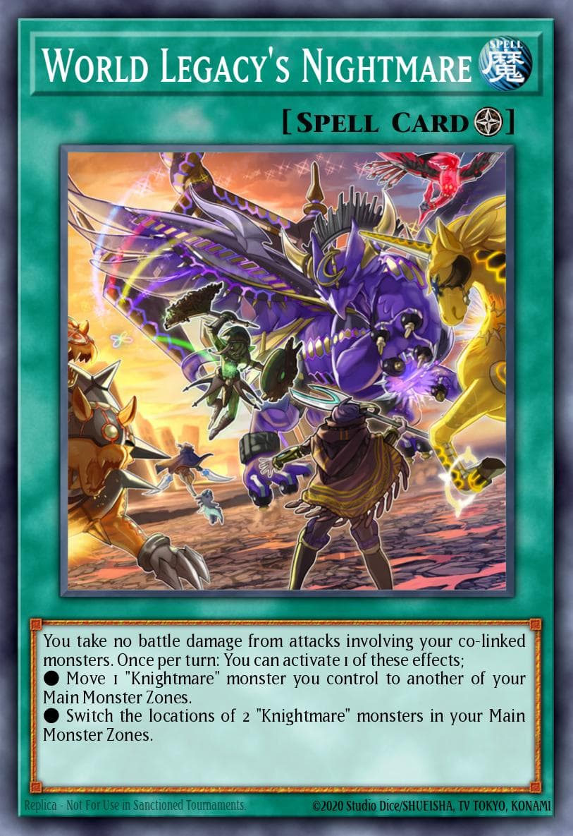 World Legacy's Nightmare — 2019 Gold Sarcophagus Tin Mega Pack