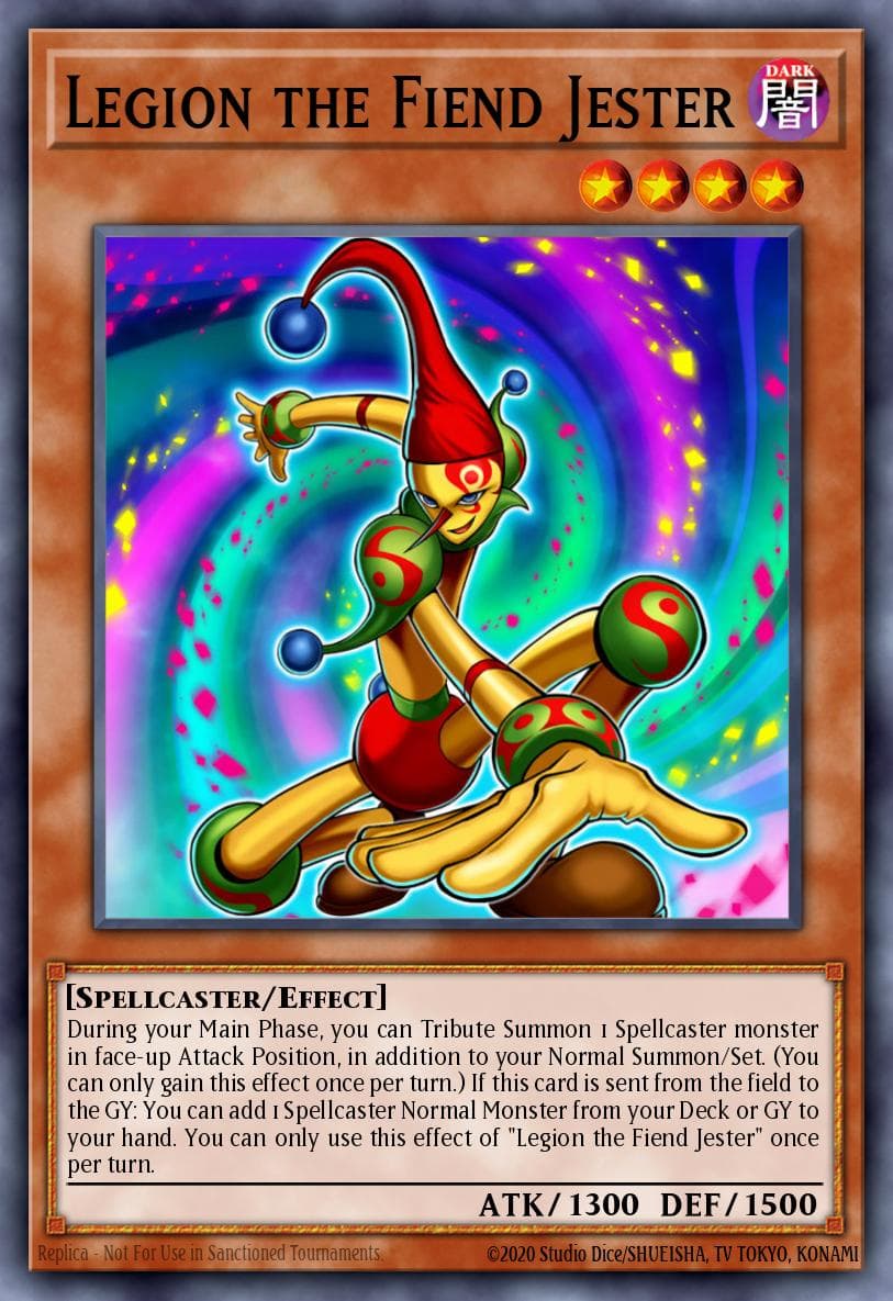 Legion the Fiend Jester — Yu-Gi-Oh! card